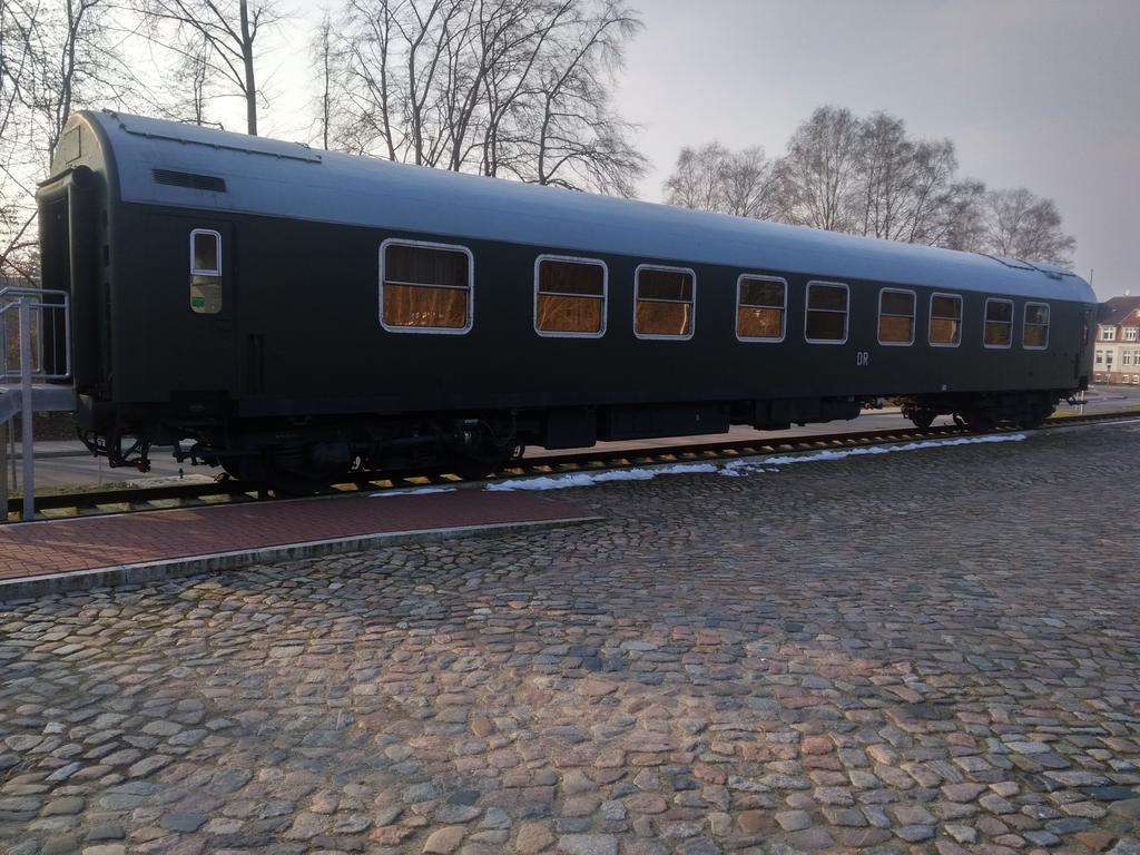 Aussergewohnlich Ubernachten Schlafwagenhotel Gadebusch Exterior foto